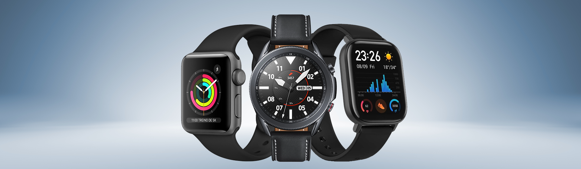 Melhores smartwatches custo-benefício em 2026